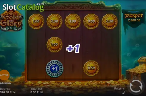 Скрин3. Gold and Glory (Popiplay) слот