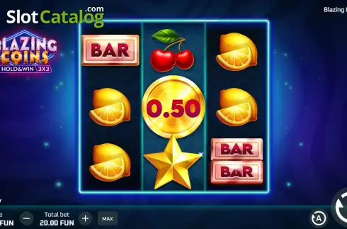 Скрин2. Blazing Coins: Hold & Win слот