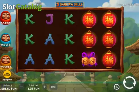 Скрин2. 3 Daruma Dolls слот