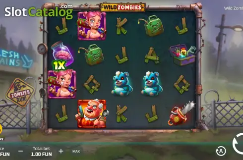 Скрин2. Wild Zombies слот