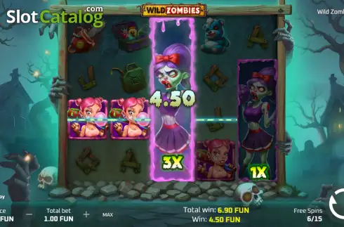 Скрин3. Wild Zombies слот