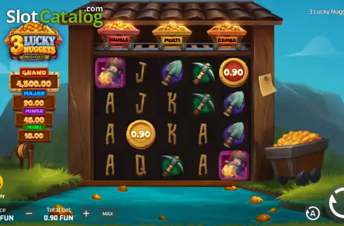 Скрин2. 3 Lucky Nuggets слот
