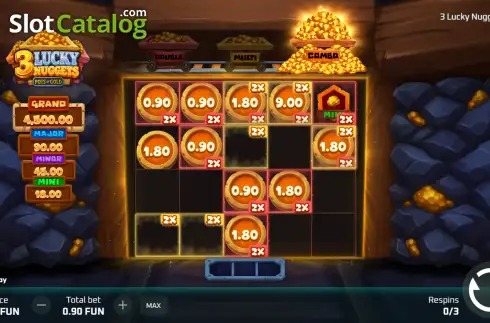 Скрин3. 3 Lucky Nuggets слот