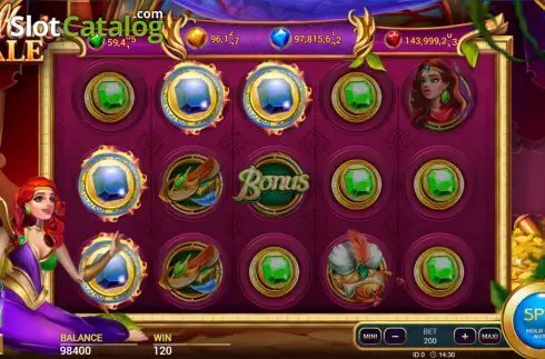 Скрин4. Sultan's Tale слот