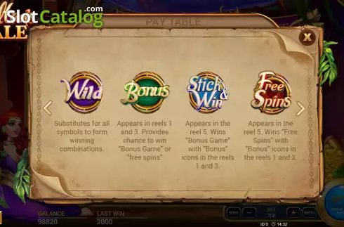 Скрин9. Sultan's Tale слот