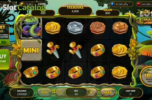 Скрин2. Lost Treasure (Popok Gaming) слот
