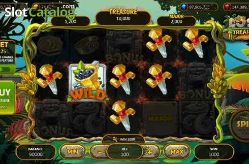 Скрин3. Lost Treasure (Popok Gaming) слот