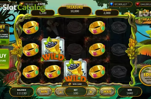 Скрин5. Lost Treasure (Popok Gaming) слот