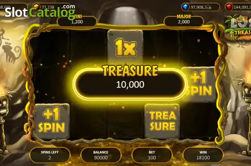 Скрин7. Lost Treasure (Popok Gaming) слот