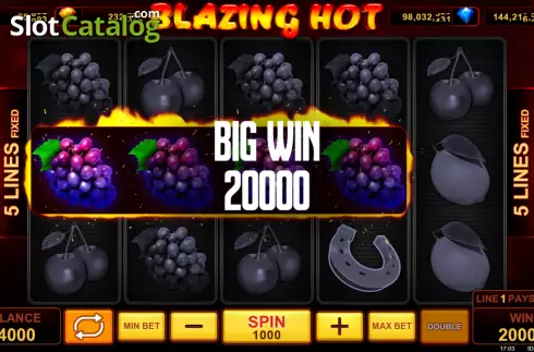 Скрин6. Blazing Hot слот