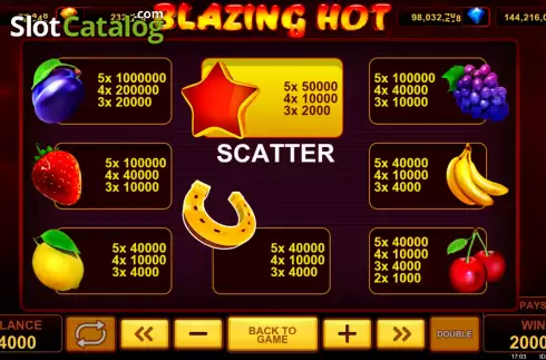 Скрин7. Blazing Hot слот