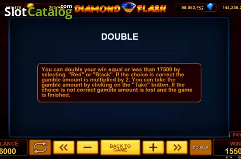 Скрин8. Diamond Flash (Popok Gaming) слот