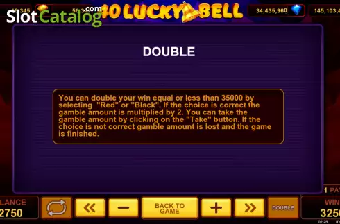 Скрин9. 40 Lucky Bell слот