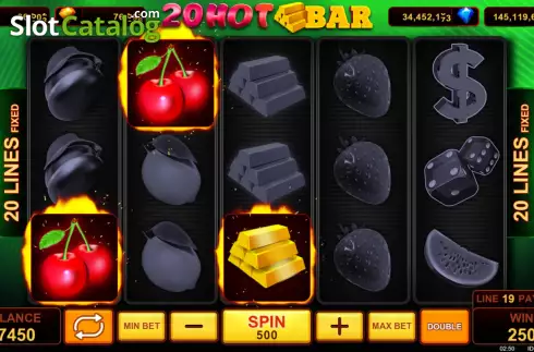 Скрин3. 20 Hot Bar слот