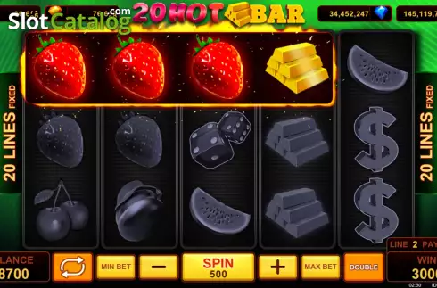 Скрин6. 20 Hot Bar слот
