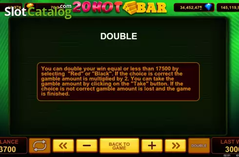 Скрин8. 20 Hot Bar слот