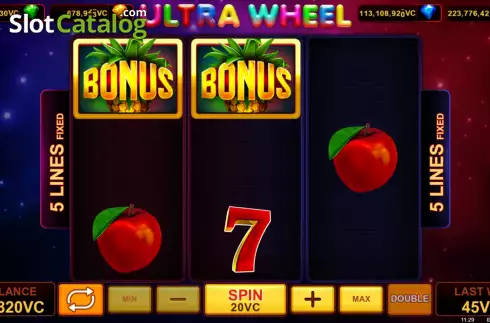Скрин2. Ultra Wheel слот