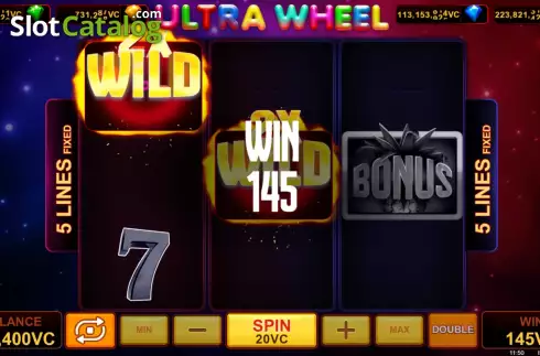 Скрин3. Ultra Wheel слот