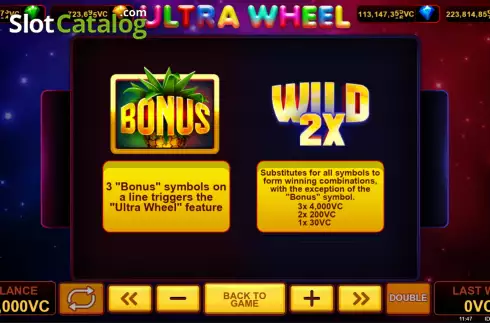 Скрин7. Ultra Wheel слот