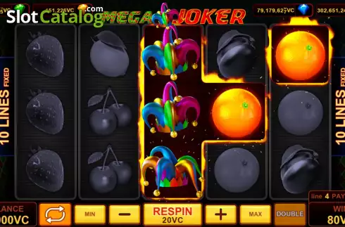 Скрин3. Mega Joker (Popok Gaming) слот