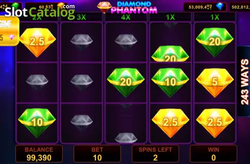 Скрин7. Diamond Phantom слот