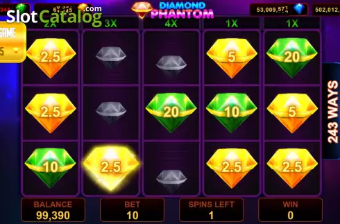 Скрин8. Diamond Phantom слот