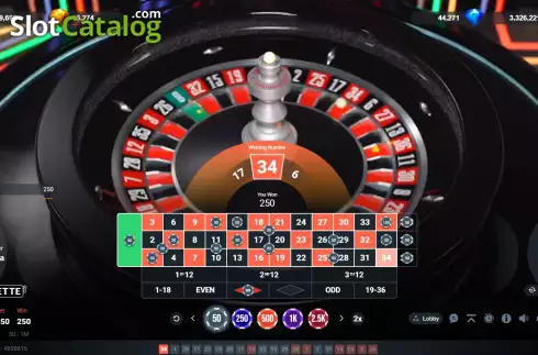 Скрин4. Roulette (Popok Gaming) слот