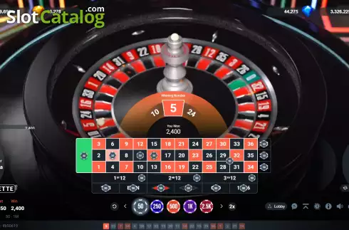 Скрин5. Roulette (Popok Gaming) слот