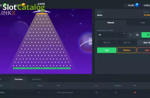 Скрин6. Plinko (Popok Gaming) слот