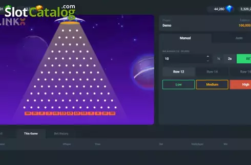 Скрин3. Plinko (Popok Gaming) слот