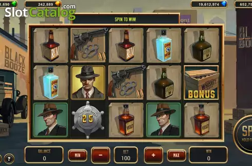 Скрин3. Black Booze слот