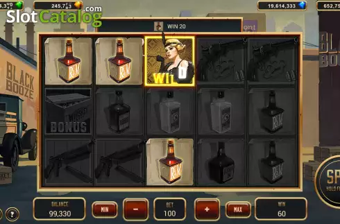 Скрин5. Black Booze слот