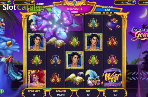 Скрин6. Incredible Genie слот