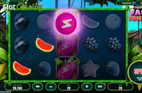 Скрин4. Fast Fruits (Popok Gaming) слот