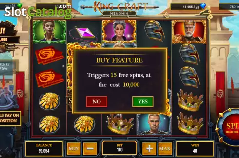 Скрин4. King Craft слот