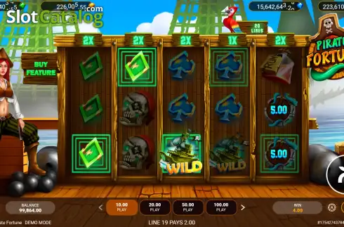Скрин5. Pirate Fortune слот