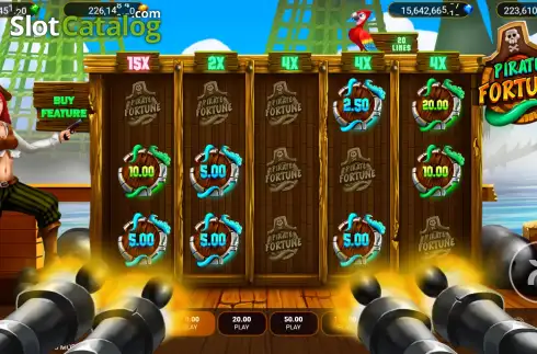 Скрин7. Pirate Fortune слот