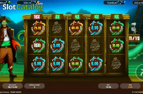 Скрин9. Pirate Fortune слот