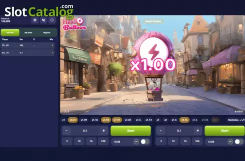 Скрин2. First Balloon слот
