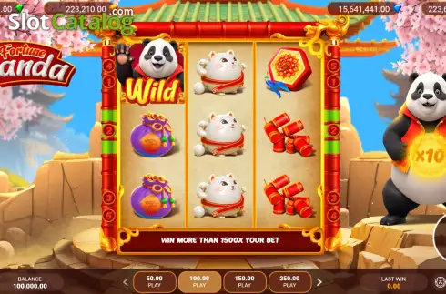 Скрин2. Fortune Panda (Popok Gaming) слот