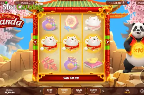 Скрин3. Fortune Panda (Popok Gaming) слот