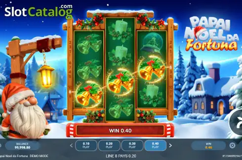 Скрин3. Papai Noel da Fortuna слот