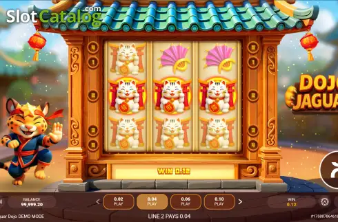 Скрин3. Jaguar Dojo слот