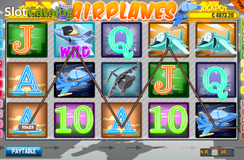 Скрин8. Airplanes слот
