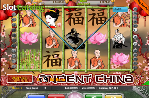 Скрин4. Ancient China (Portomaso) слот
