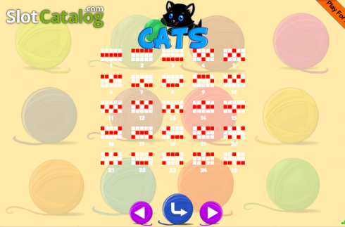 Скрин9. Cats (Portomaso) слот