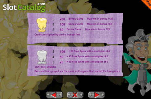 Скрин6. Crazy Dentist (9) слот