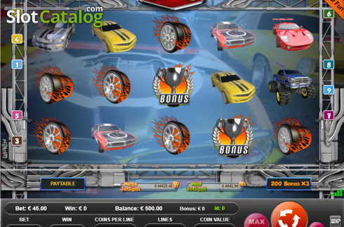 Скрин2. Crazy Motors (9) слот