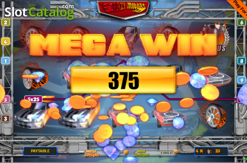 Скрин3. Crazy Motors (9) слот