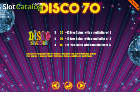 Скрин6. Disco Seventies слот